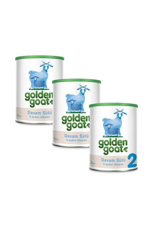 Golden Goat 2 Keçi Sütü Bazlı Devam Sütü 3'lü Paket