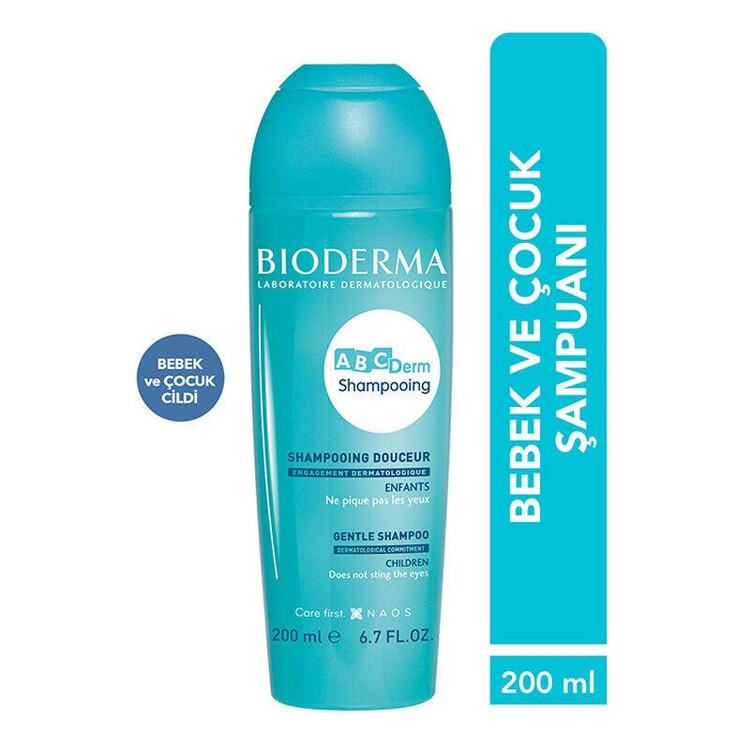 Bioderma ABCDerm Gentle Shampoo 200ml