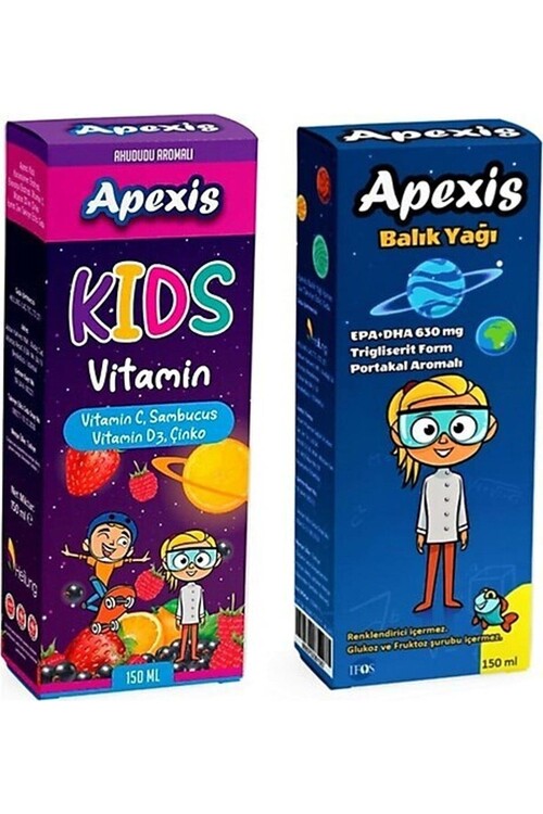 Apexis - Apexis Kıds Vitamin (c Vitamini+sambucus+vitamin D