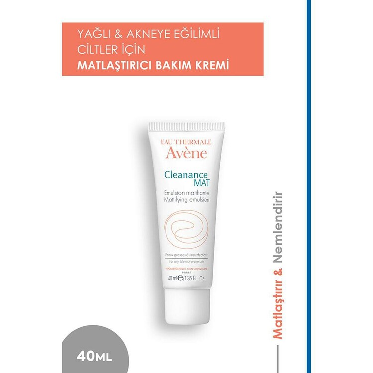 Avene Cleanance Mat Emulsion Cream 40 ml - Thumbnail