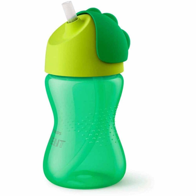 Philips Avent - Philips Avent Scf798/01 Damlatmaz Pipetli Yeşil Bardak 300 Ml