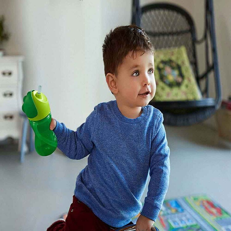 Philips Avent Scf798/01 Damlatmaz Pipetli Yeşil Bardak 300 Ml