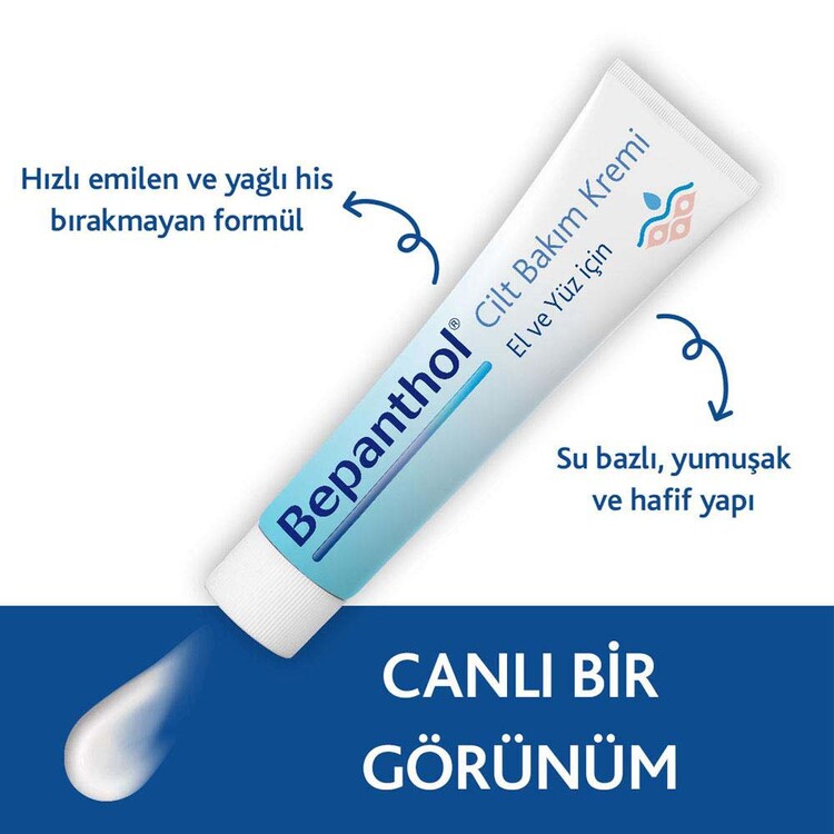 Bepanthol Cilt Bakım Kremi 30 gr, El ve Yüz