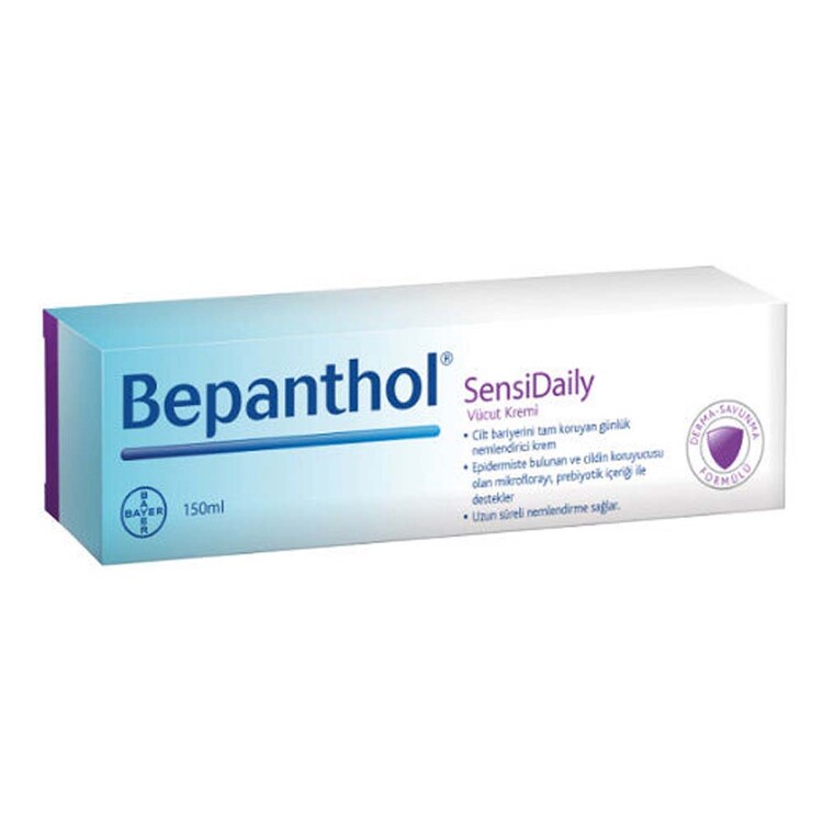 Bepanthol - Bepanthol Sensidaily 150 ml, Vücut Kremi