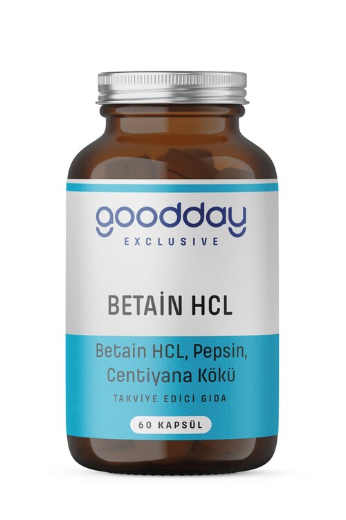 goodday - Goodday Betain Hcl Pepsin 60 Kapsül Besin Takviyes