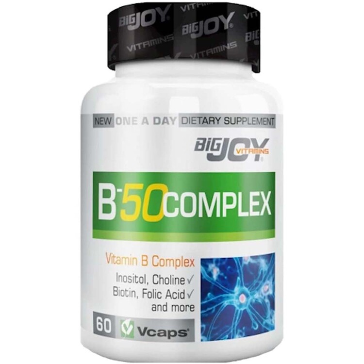Bigjjoy - Bigjoy Vitamins B 50 Complex 60 Kapsül