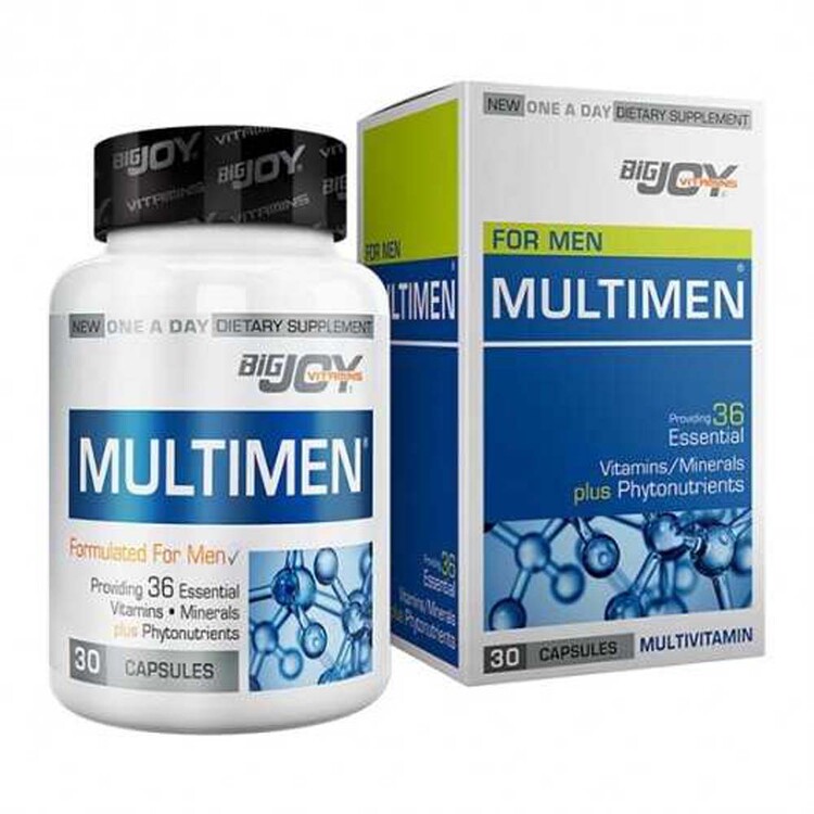 Bigjjoy - Bigjoy Vitamins Multimen Multivitamin 30 Kapsül