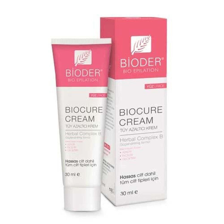 Bioder - Bioder Biocure Tüy Azaltıcı Yüz Kremi 30 ml