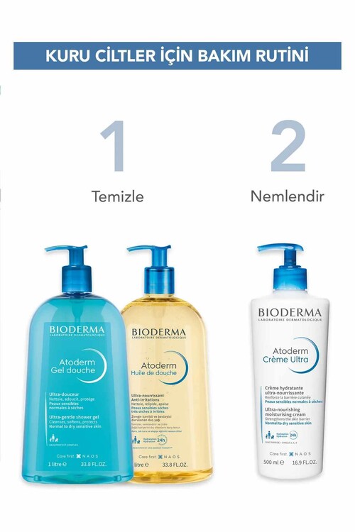 Bioderma Atoderm Cream 500 ml, Nemlendirici Bakım 