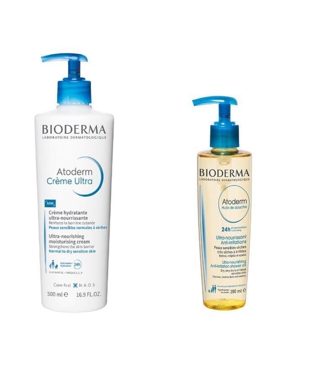 Bioderma - Bioderma - Atoderm Cream Ultra 500 ml + Shower Oil