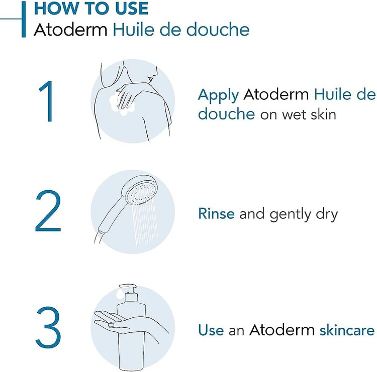 Bioderma Atoderm Huile De Douche Shower Oil 200 ml