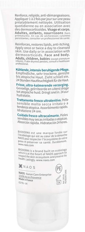 Bioderma Atoderm Intensive Yatıştırıcı Nemlendirici Jel Krem 75 ml