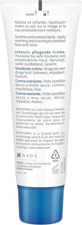 Bioderma Atoderm Nutrition Cream 40 ml