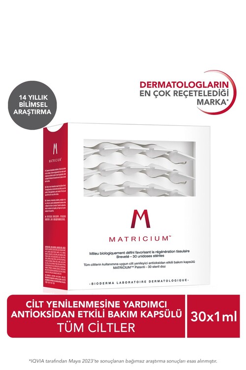 Bioderma - Bioderma MATRICIUM™ 30 x 1 ml Cilt Yenileyici Anti