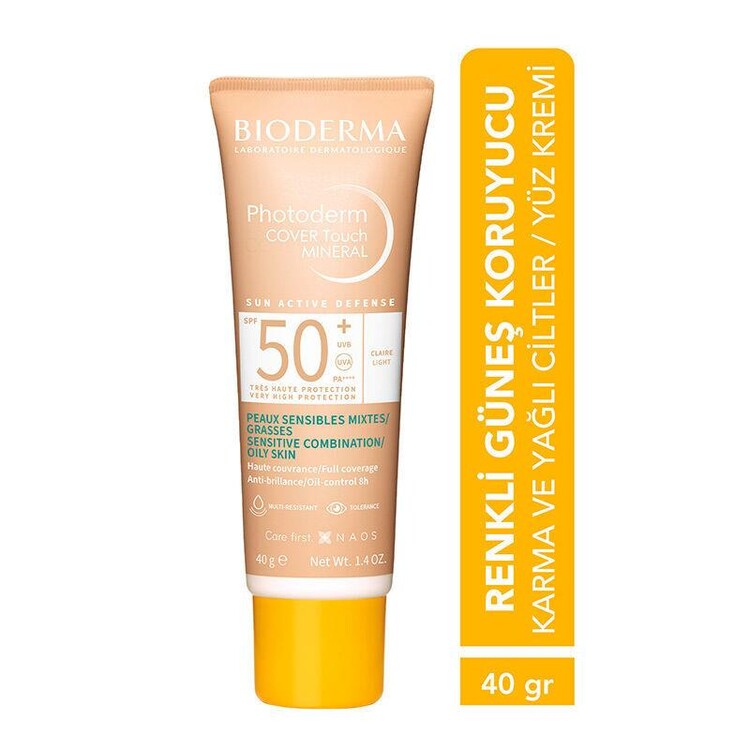 Bioderma Photoderm Cover Touch SPF 50+ Light 40 ml