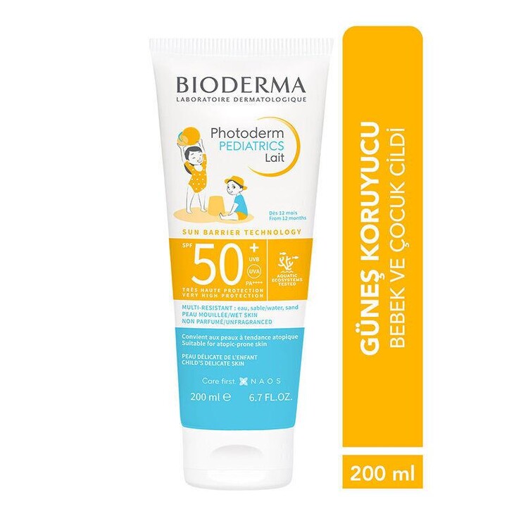 Bioderma Photoderm Pediatrics Lait Spf50+ 200ml
