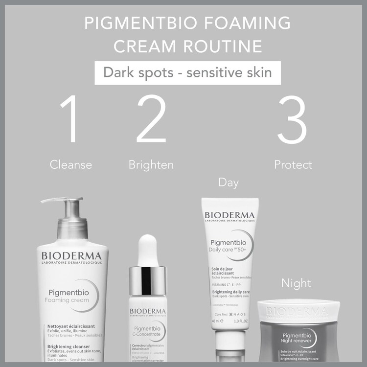 Bioderma Pigmentbio Foaming Cream Aydınlatıcı Peeling Etkili Yıkama Jeli (Yüz ve Vücut) 500 ml