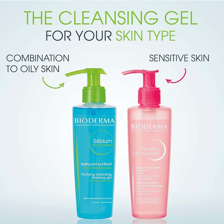 Bioderma Sebium Foaming Cilt Temizleme Jeli 500 ml