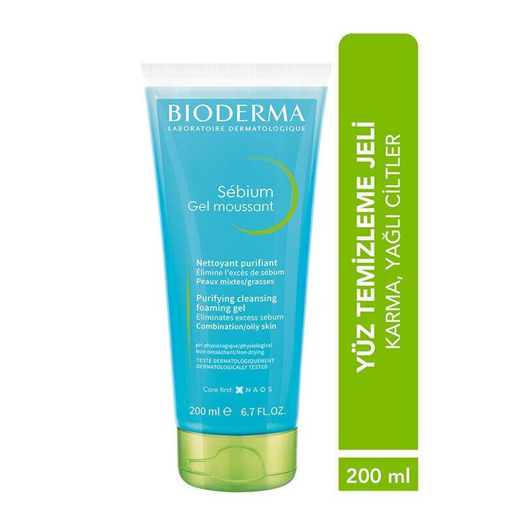 Bioderma - Bioderma Sebium Foaming Gel Tüp 200 ml