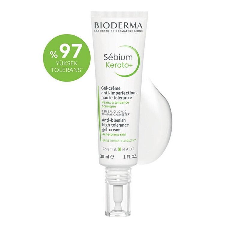Bioderma - Bioderma Sebium Kerato Nemlendirici Jel Krem 30 ml