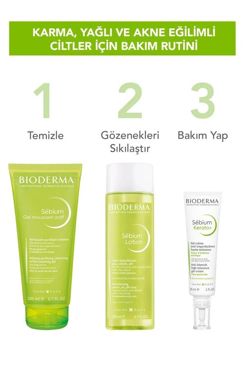 Bioderma Sebium Lotion Gözenek Sıkılaştırıcı, Siyah Nokta Karşıtı Arındırıcı Salisilik Asit Tonik 200 ml