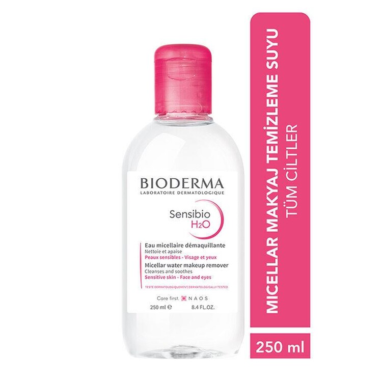 Bioderma - Bioderma Sensibio H2O 250 ml - Hassas Ciltler için