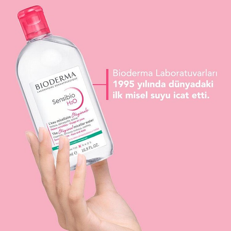 Bioderma Sensibio H2O 500 ml - Hassas Ciltler için