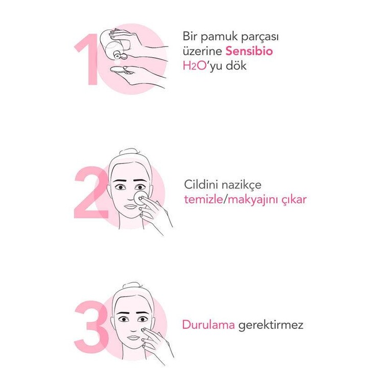 Bioderma Sensibio H2O 500 ml - Hassas Ciltler için