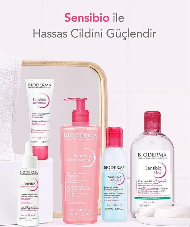 Bioderma Sensibio H2O 500 ml - Hassas Ciltler için