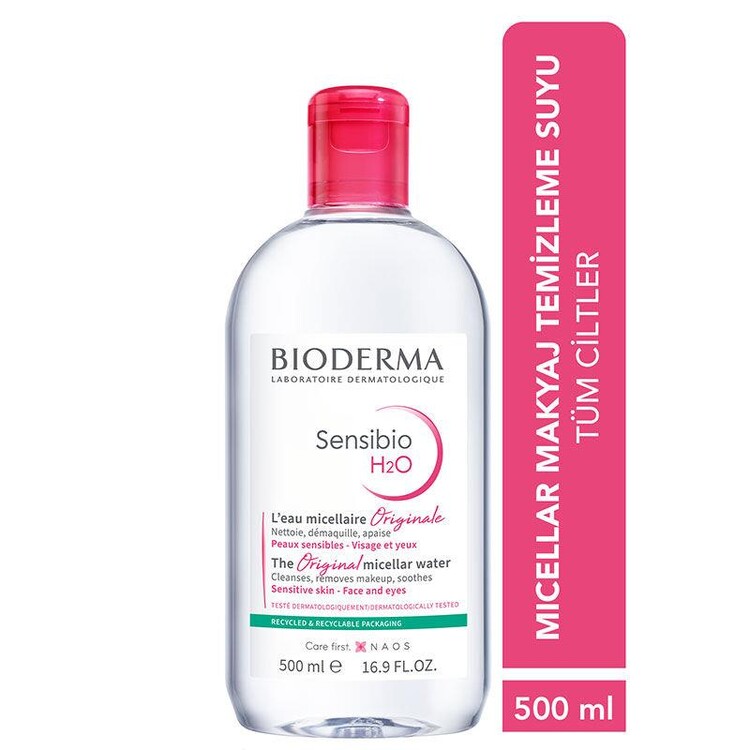 Bioderma Sensibio H2O 500 ml - Hassas Ciltler için