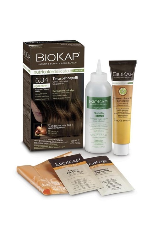 BioKap 5.34 Nutricolor Delicato Rapid Saç Boyası 