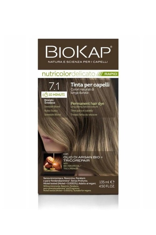 BioKap 7.1 Nutricolor Delicato Rapid Saç Boyası 