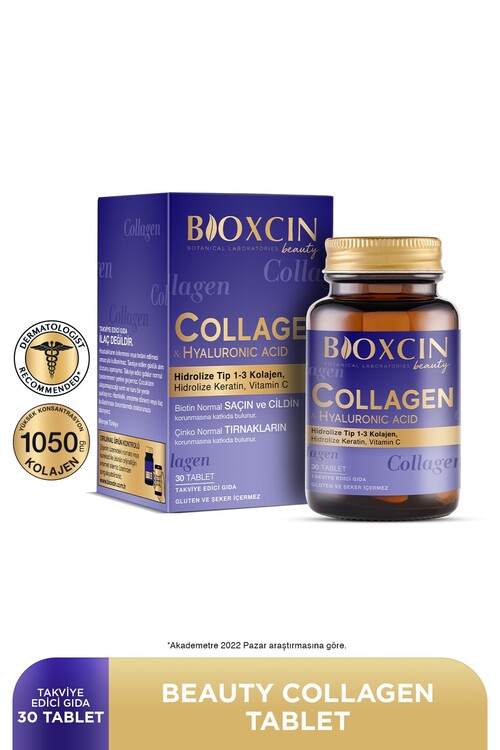 Bioxcin - Bioxcin Beauty Collagen 30 Tablet - Tip1 Tip 3 Hid