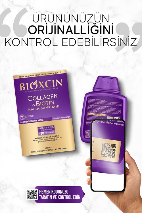 Bioxcin Collagen & Biotin Şampuan 300ml