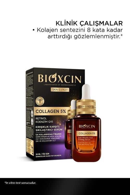 Bioxcin Collagen Retinol Kırışıklık Karşıtı Serum