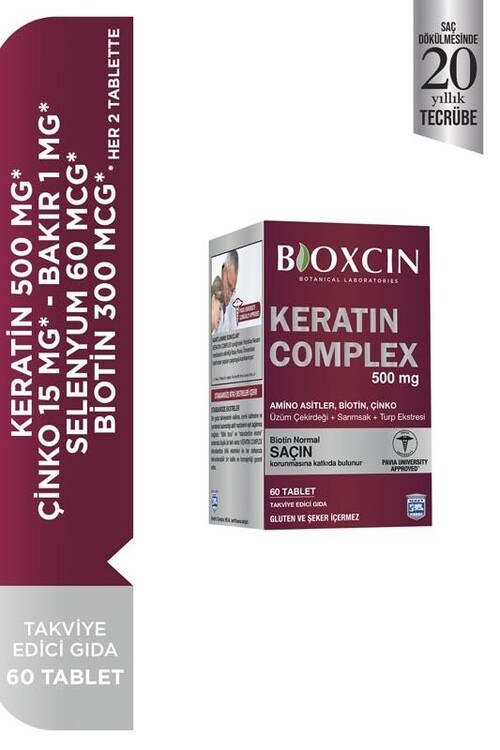 Bioxcin - Bioxcin Forte Keratin Complex Tablet Takviye Edici