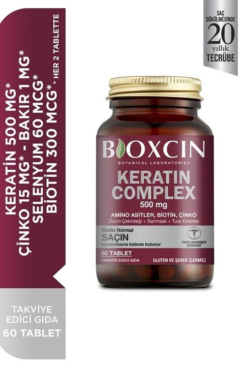 Bioxcin Forte Keratin Complex Tablet Takviye Edici