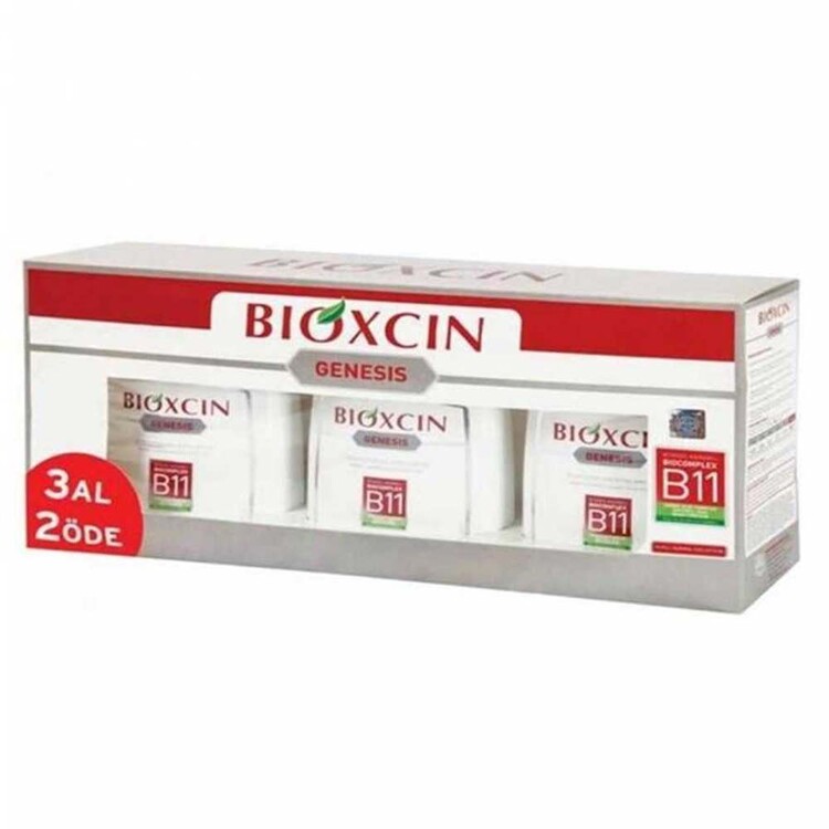 Bioxcin - Bioxcin Genesis 3 Al 2 Öde Şampuan Yağlı Saçlar