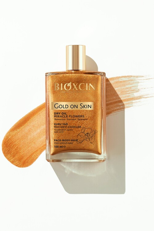 Bioxcin Gold On Skin Altın Parıltılı Kuru Yağ 100 