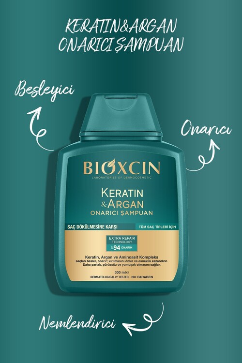 Bioxcin Keratin & Argan Şampuan 300ml