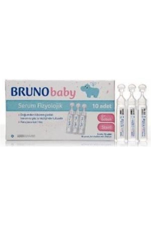 Bruno Baby - Bruno Serum Fizyolojik 5 ml X 10 Flakon