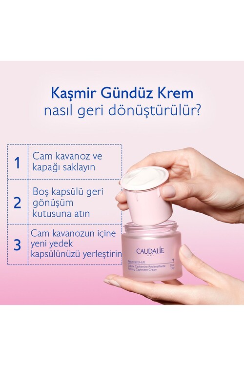 Caudalie Resveratrol Lift Sıkılaştırıcı Kaşmir Krem 50 ml - Refill