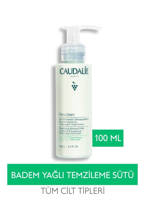 Caudalie - Caudalie Vinoclean Badem Yağlı Temizleme Sütü 100 
