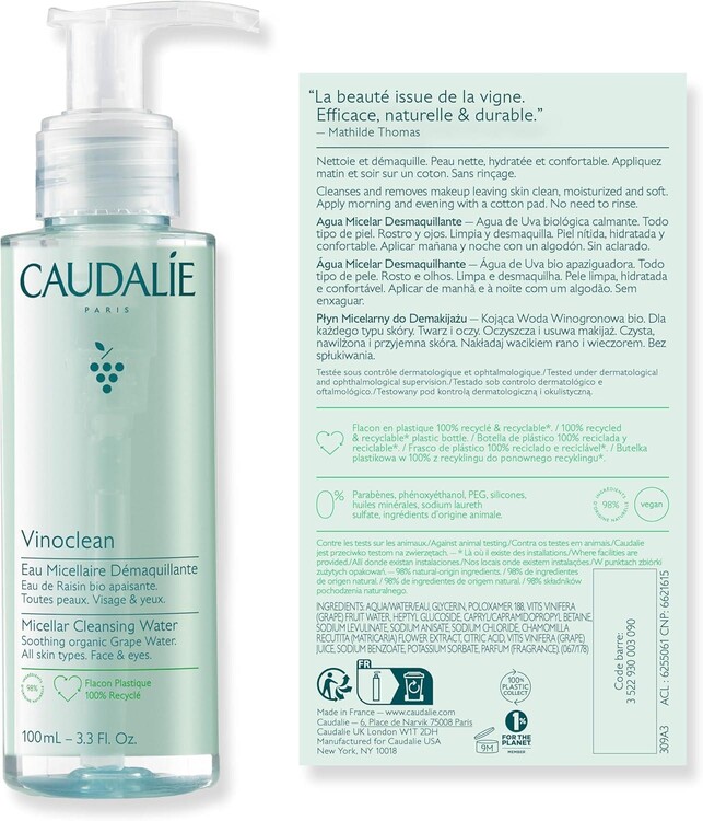 Caudalie Vinoclean Misel Temizleme Suyu 100 ml