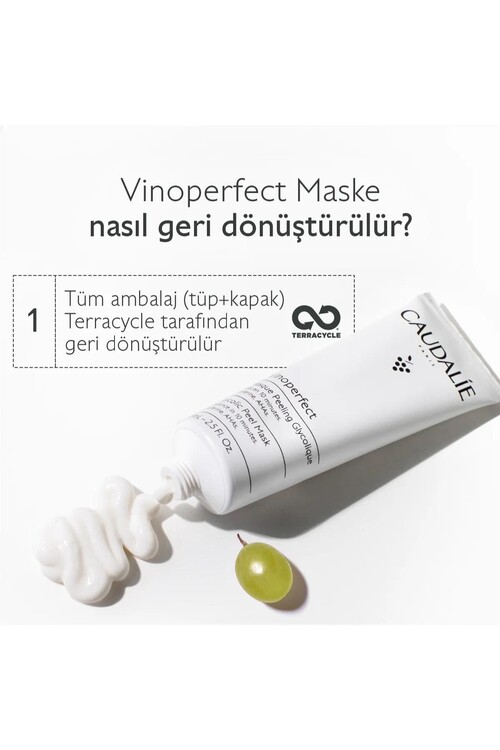 Caudalie Vinoperfect Glikolik Maske 75 ml