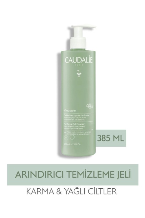 Caudalie - Caudalie Vinopure Arındırıcı Temizleme Jeli 385 ml