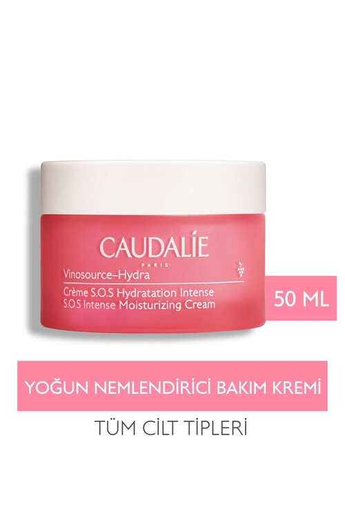 Caudalie - Caudalie Vinosource-Hydra S.O.S Yoğun Nemlendirici Bakım Kremi 50 ml