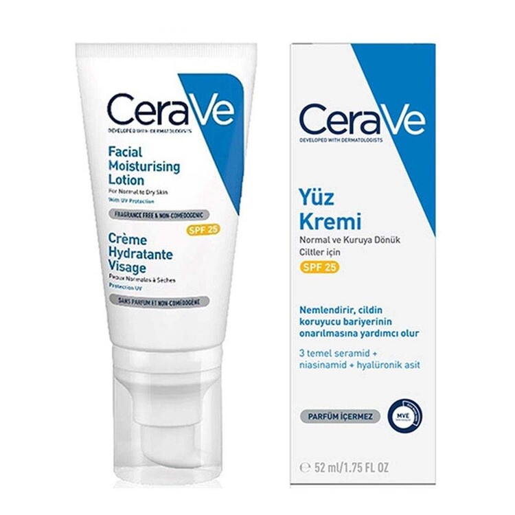 Cerave - Cerave Facial Moisturising Lotion Normal & Kuruya 