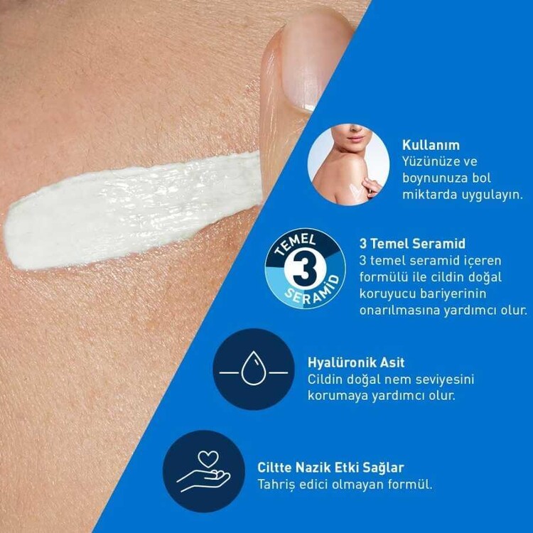 CeraVe SPF 50 Güneş Korumalı Yüz Kremi 52 ml