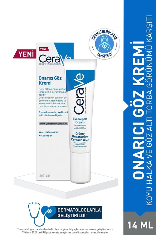 CeraVe - CeraVe Onarıcı ve Nemlendirici Göz Kremi 14 ml